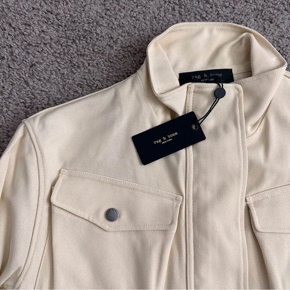 Rag & Bone Trail Crop Jacket Womens M - Picture 12 of 16